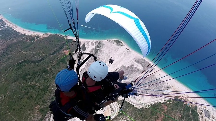 Paragliding Llogara