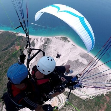 Blue sea vlore Skysports Paragliding