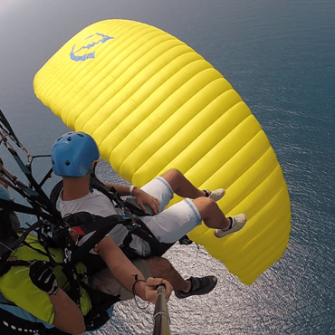 Posta Shqiptare Tandem Paraglidingblue sea skysports